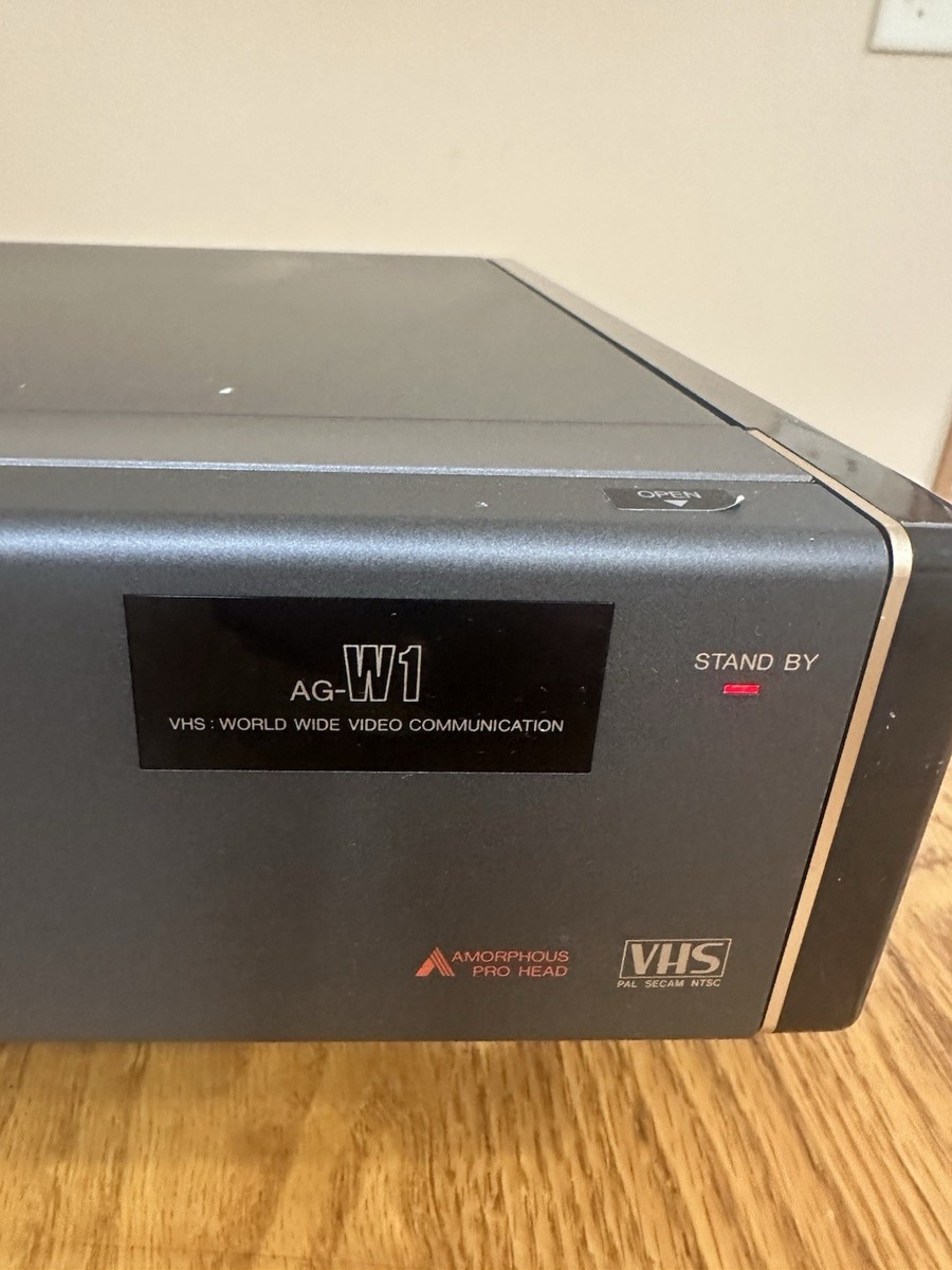 Panasonic AG-W1 Multi System Converter VHS VCR | eBay