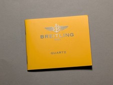 Breitling Quartz Instructions Manual Booklet