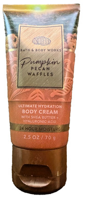 Bath & Body Works PUMPKIN PECAN WAFFLES Ultimate Hydration Shea Cream 2.5 oz