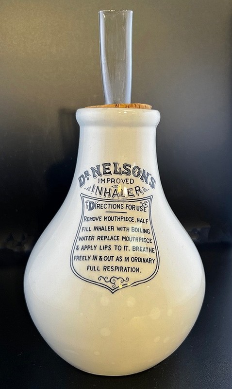 Dr. Nelson’s Improved Inhaler, possibly Maw & Son, London, circa 1875