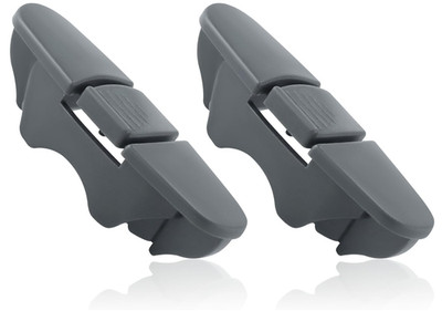2PC Dishwasher Rack Track Stop for Whirlpool WDF520PADM7 WDT730PAHZ0 MDB4949SHZ0