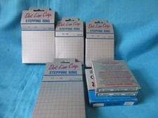 7 Metal Step Up/Step Down Rings Lens/Filter Adapter/Conversion Rings NEW