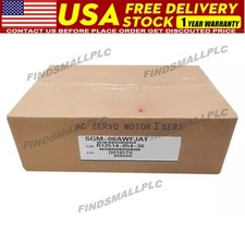 NEW Yaskawa SGM-08AWFJA1 AC Servo Motor SGM08AWFJA1