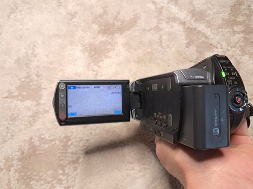 Sony DCR-SR65 Silver 25X Optical Zoom 40GB HDD Handycam Camcorder + Lowepro Bag - Picture 2 of 24