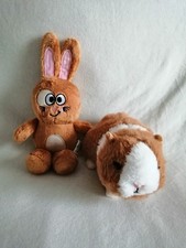 Asda Plush Soft Toy Bundle X2 Small VGC Rabbit and Guinea Pig