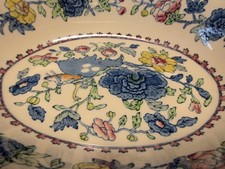 Masons Ironstone Regency deep oval serving dish lovely and bright £8 + free p&p