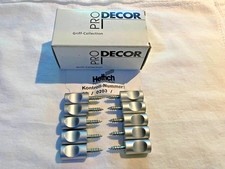 Modern German drawer knobs, satin finish, new...