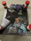 Vintage Original DARTH VADER Poster STAR WARS Burger King COCA-COLA 1977 Flaws