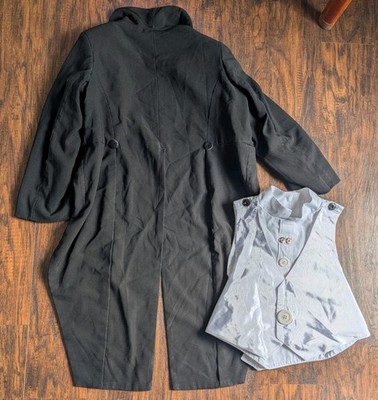 Official Disney Resorts Cast Member Costume MICKEY v2 V-tail Coat And Vest Set