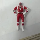 Vtg 1993 Bandai Mighty Morphin Power Rangers Red Flip Head 5” Action Figure
