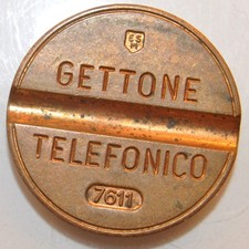 1976 Italian Telephone Token - Gettone Telefonico