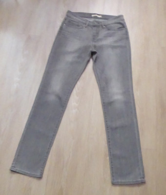 Levi's Strauss 712 Slim Jeans*grau used*Gr. W 30
