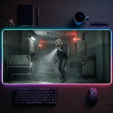 Grace Ashcroft Resident Evil Desk Mat RGB LED Mouse Pad XXL Gaming
