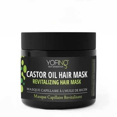 Rizinusöl Maske Mit Biotin & Totes Meer Mineralien Zur Stärkung Fördern Das H...