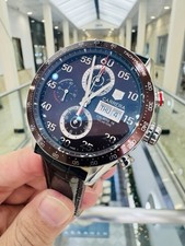 Tag Heuer Carrera CV2A12 Brown Calibre 16 Chronograph 43mm Mens Watch 5