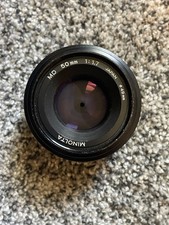 Minolta MD 50mm 1:1.7 MD Mount Camera Lens