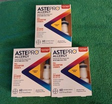 3 Astepro Non Drowsy 24 Hr Allergy Relief 60 Spray L21 