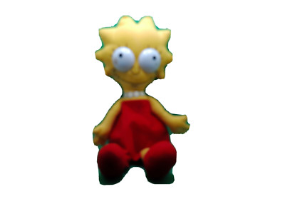 Simpsons Lisa 1990 plush Dane Dee large cartoon TV doll