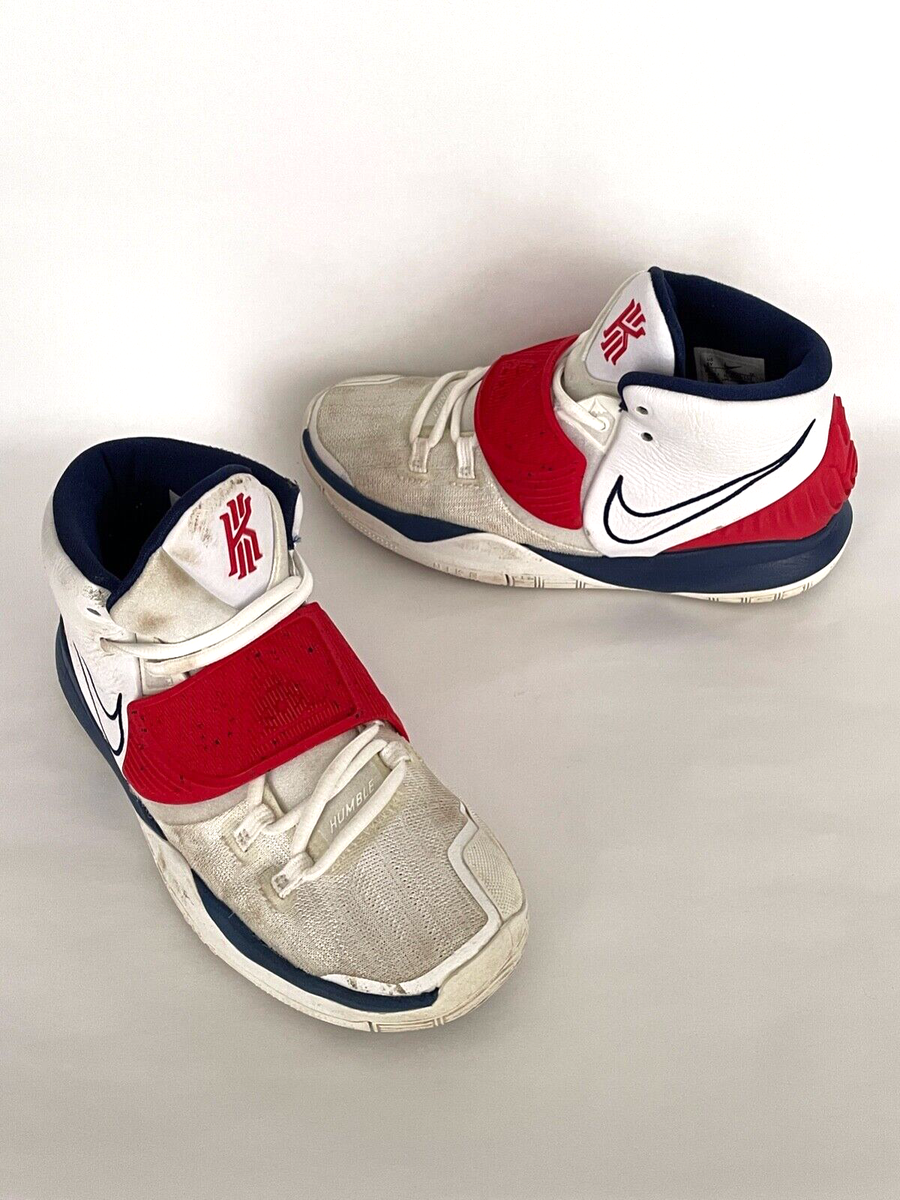 SSS様 Nike Kyrie Irving Youth 6Y Basketball Shoes Blue White Red