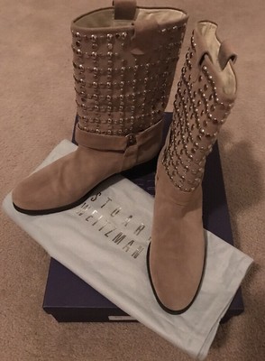 stuart weitzman moto boots