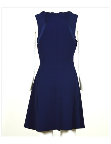 ARMANI EXCHANGE abito smanicato donna blu estivo smanicato 3GYA03 | eBay