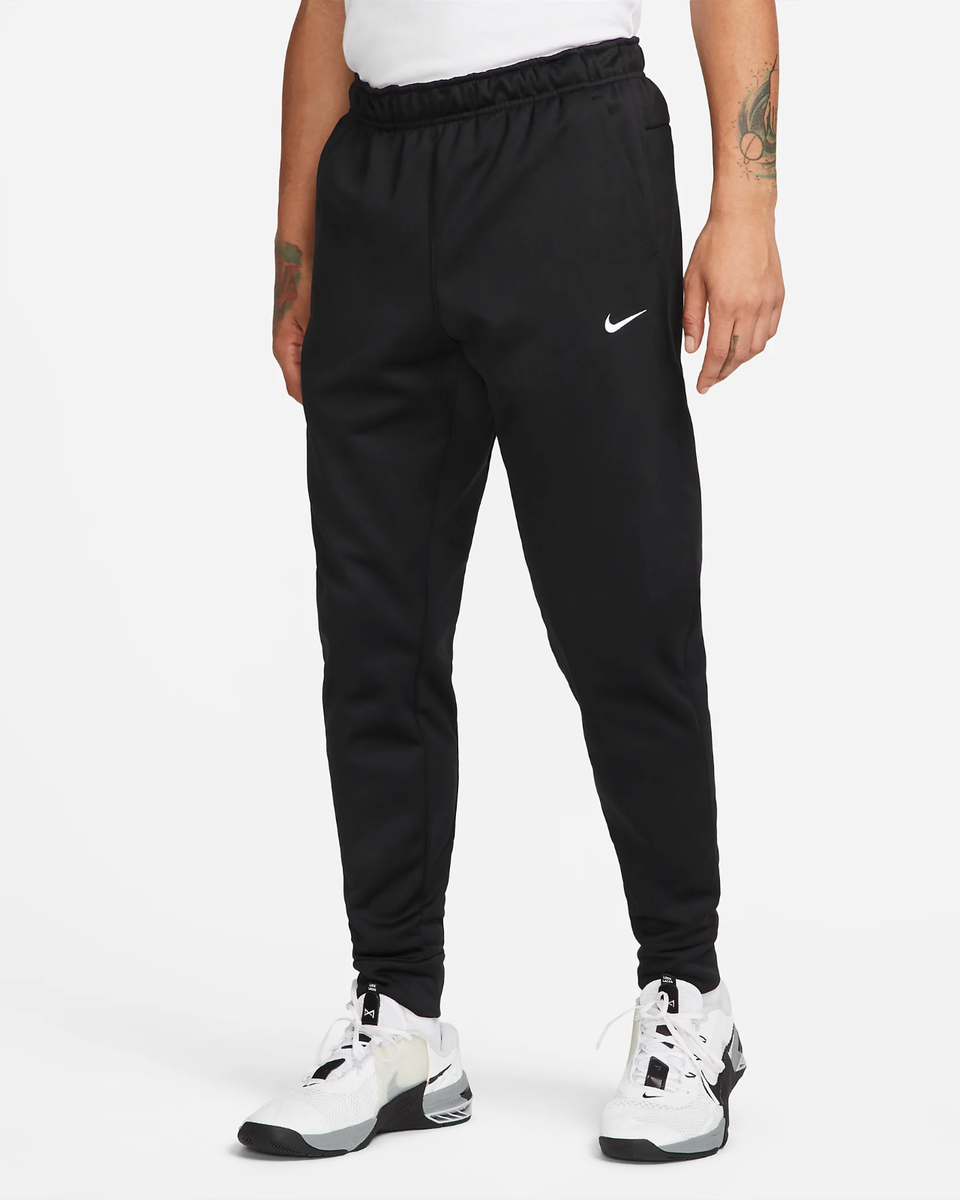Nike Men's Therma-FIT Tapered Fitness Pants Sweatpants Black S