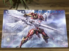 Digimon Playmat Anime CCG DTCG Mat Gallantmon Trading Card Game Mat & Free Bag