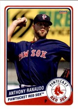 2014 Pawtucket Red Sox Choice #19 Anthony Ranaudo Baton Rouge Louisiana LA Card