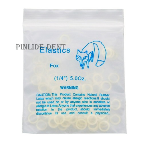 US Dental Orthodontic Rubber Bands Ortho Elastics Latex Braces 1/4 3.5,5.0,6.5OZ - Picture 18 of 23