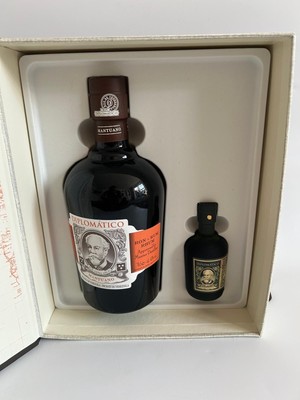 Diplomatico Rum,Mantuano,1x70cl,1x5cl,40%,OVP, Geschenkset,Rarität,No Macallan