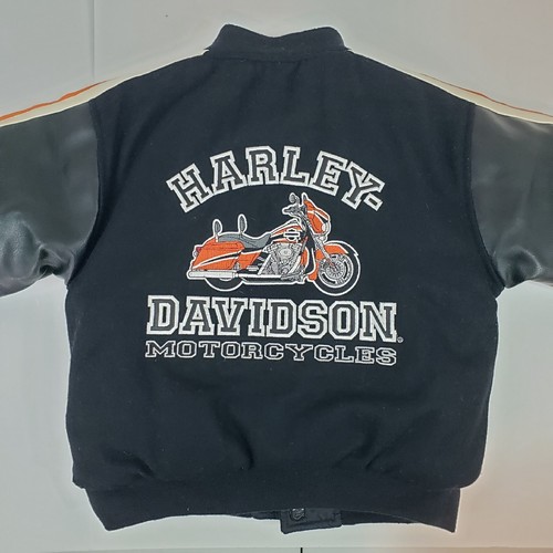 NICE! Harley Davidson Motorcycles Kids Boys Reversible Jacket Size 4 EUC! CLEAN! - Picture 8 of 18