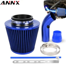 3" Car Cold Air Intake Filter Induction Kit Pipe Power Flow Hose System 76mm