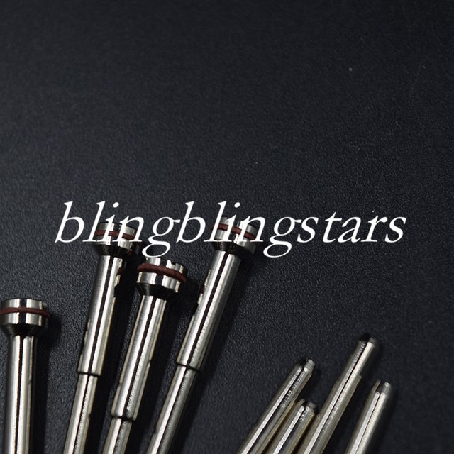 100 Pcs Dental Mandrel Polishing Handpiece Shank &Polishing Wheel