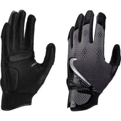 NIKE Hyperdiamond Select 3.0 Softball Batting Gloves NWT Black Size Medium M $40