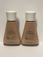 Covergirl Clean Makeup Normal Skin, Classic Beige, 1 fl oz Liq (Pack of 2) NOS