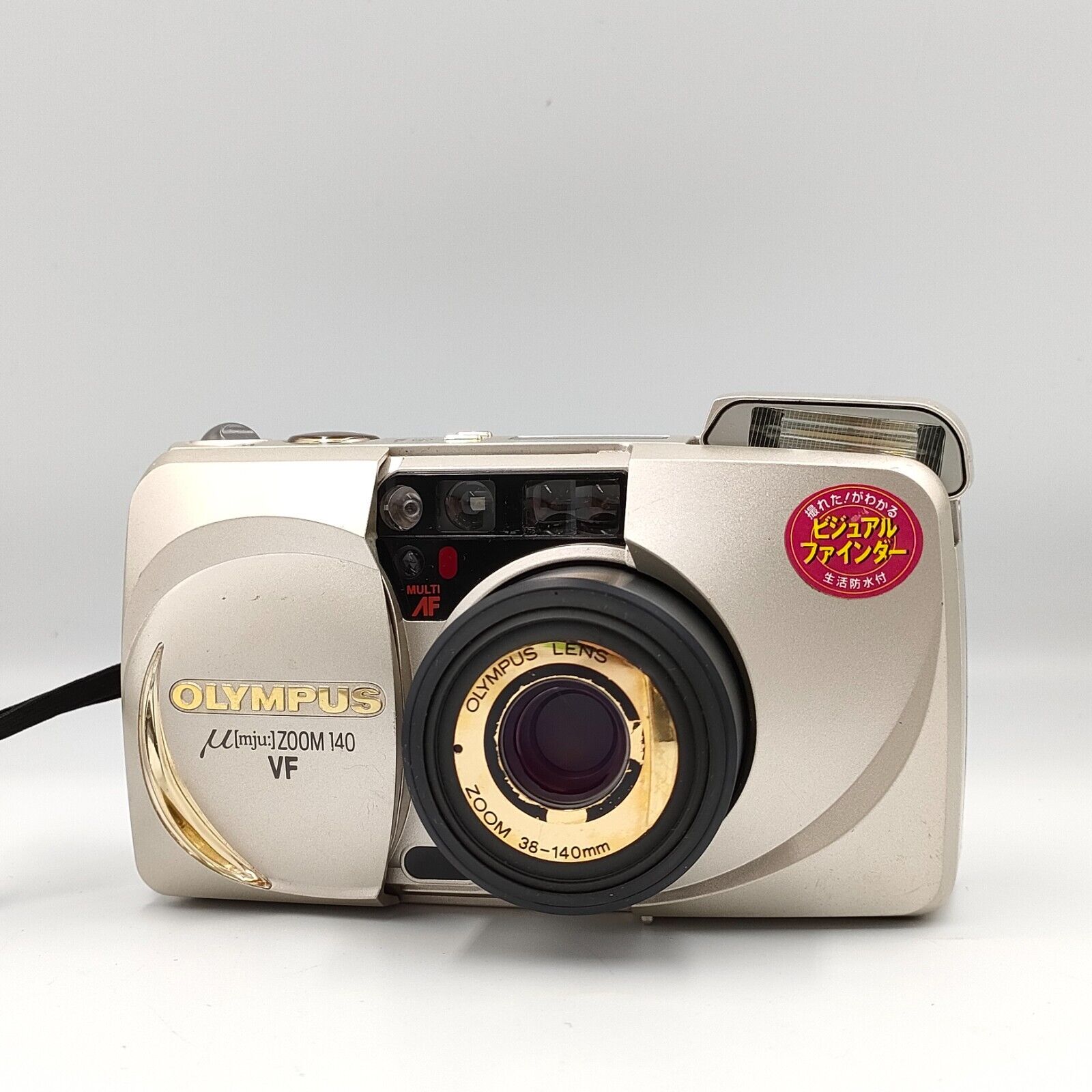 rouw etiquette ginder Olympus mju Zoom 140 VF Gold 38-140mm Point & Shoot Film Camera - ASIS |  eBay