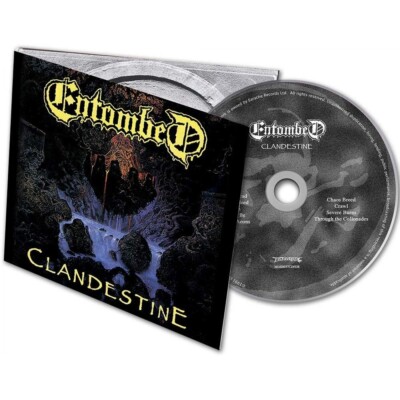 Entombed 'Clandestine' FDR Digipak CD - NEW
