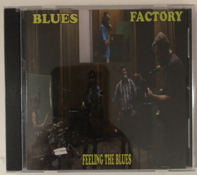 Blues Factory, Feeling The Blues, 2019 Rare Mexican CD Album, Blues