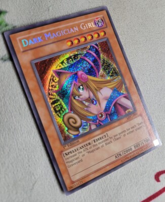 Dark Magician Girl MFC-000 Secret Rare 1st Edition Yugioh LP | eBay