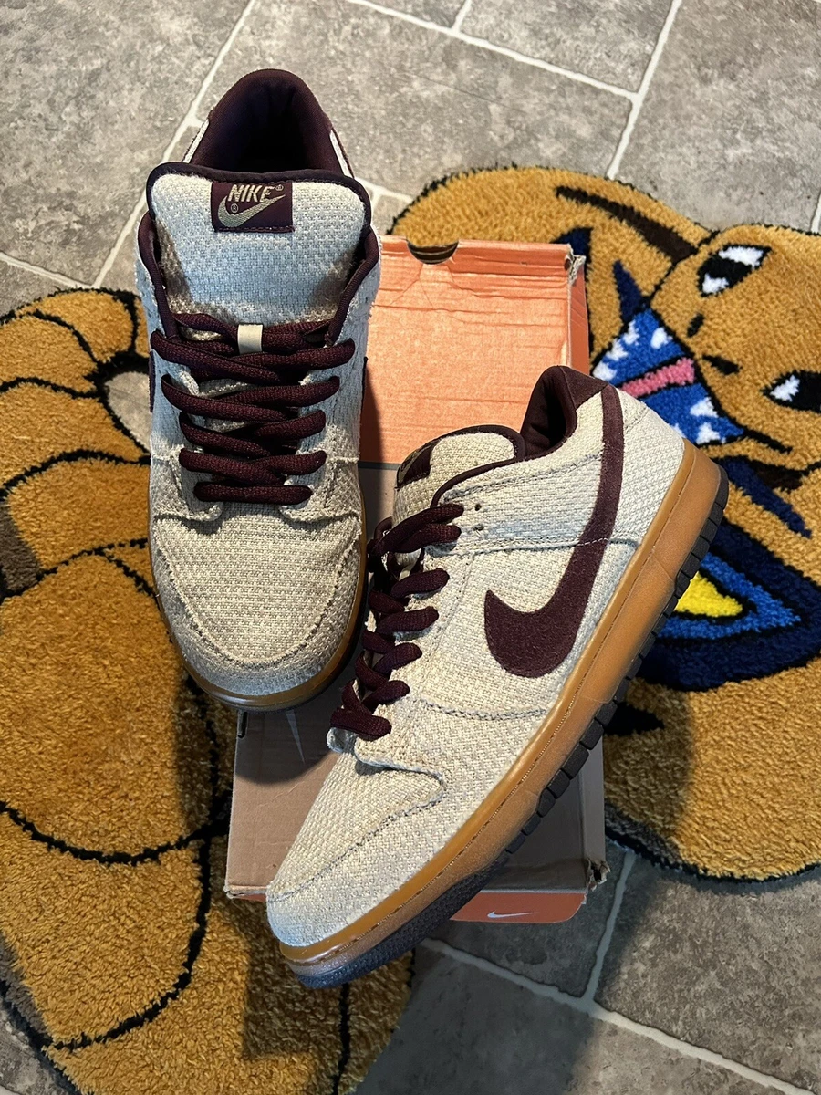 Nike SB Dunk Low Red Hemp 2004 Jersey Gold Mahogany Sz 12 304292 761 Rare