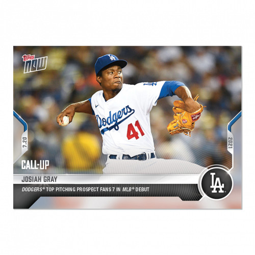 2021 Topps Now 536 Josiah Gray