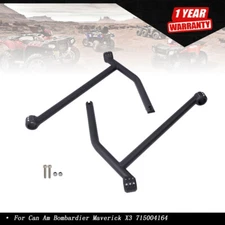 715004164 For Can Am Bombardier Maverick X3 Rear Face Tripod Guard Bar Black