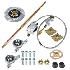 Brake Assembly  32'' Go Kart Rear Axle Kit And Sprocket Hub Drift Trike
