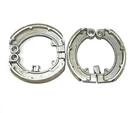 For Vespa PX LML Front & Rear Brake Shoe Set for 10" Wheel