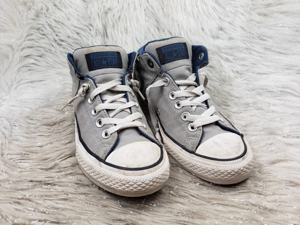 CONVERSE ALL STAR Chuck Taylor Gray Blue Sneakers Junior Size US 5