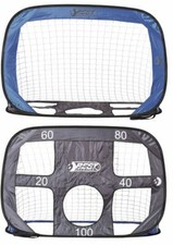 Best Sporting 2 in 1 Pop up Tor Torwand Fußballtor Fußball mit Tragetasche