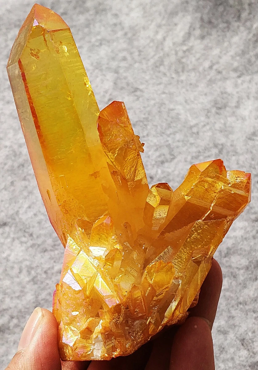 Yellow aura hotsell quartz