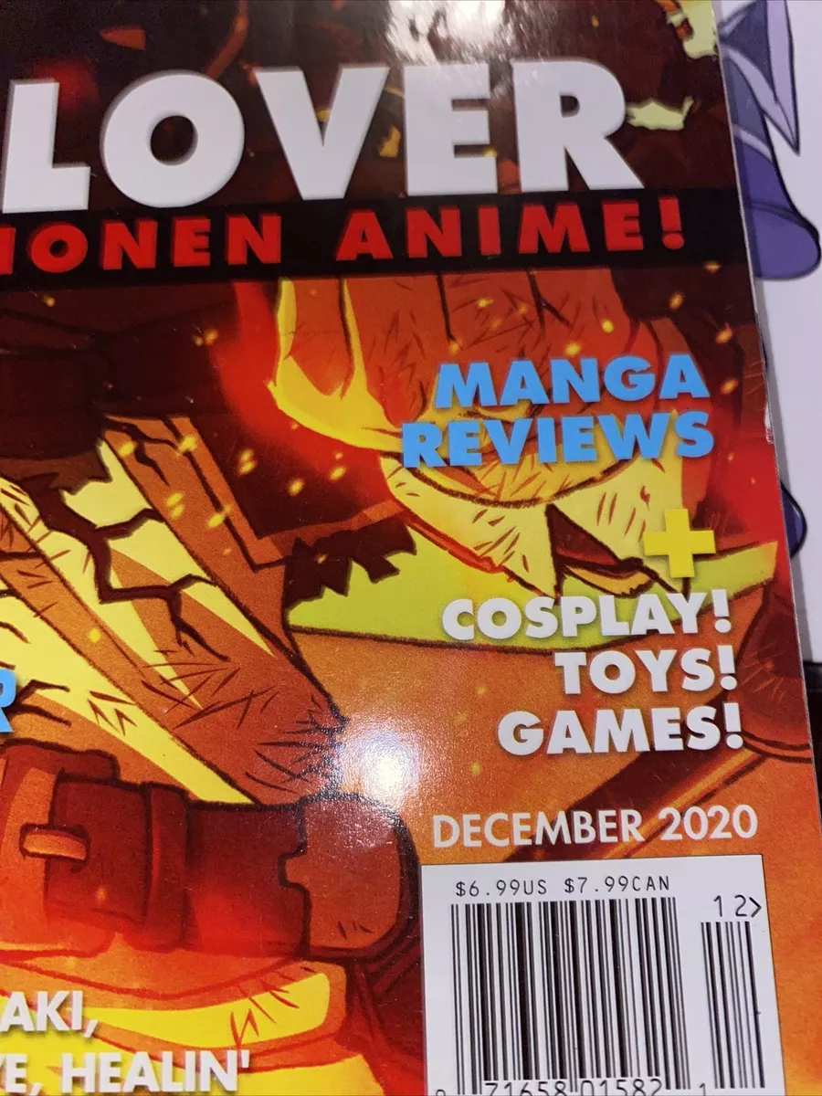 OTAKU USA Magazine APRIL 2020 Manga Reviews COSPLAY GAMES Anime