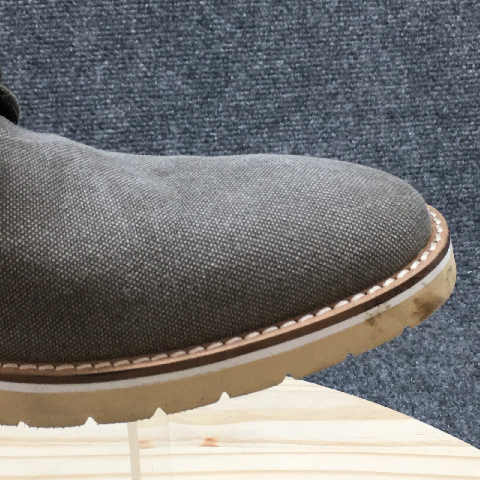 SAOLA Steve Madden scarpe eleganti uomo 11 5 D Kevinn Oxford grigio stringate basse casual