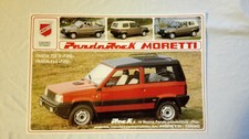 FIAT PANDA ROCK MORETTI 4x4 fire 1000/750S DEPLIANT ORIGINALE PROSPEKT BROCHURE